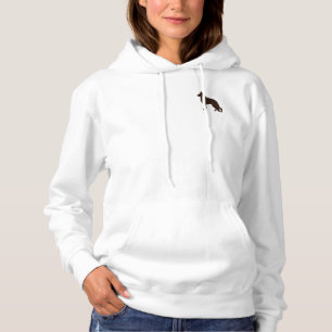 German Shepherd Dog Silhouette Hoodie