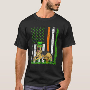 German Shepherd Dog St Patricks Day Dog Irish Gift T-Shirt