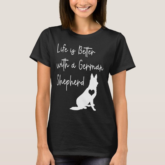   German Shepherd Dog  T-Shirt (Front)