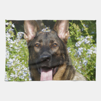 German Shepherd Dog Tea Towel