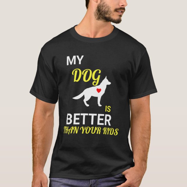 German Shepherd Dog Tee (Front)