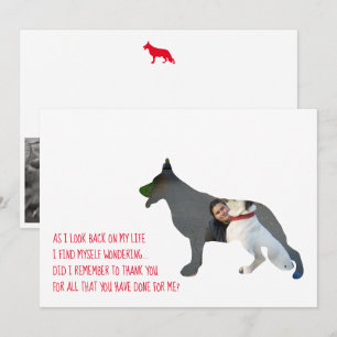 German Shepherd dog template