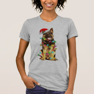 German Shepherd Dog Tree Christmas Sweater Xmas Do
