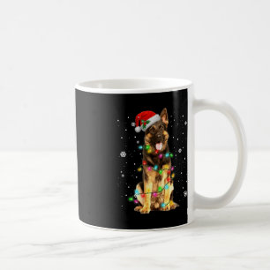 German Shepherd Dog Tree Christmas  Xmas Dogs Gift Coffee Mug