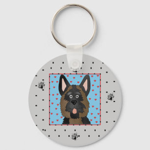 German Shepherd Dog Tshirts and Gifts Key Ring