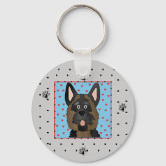 German Shepherd Dog Tshirts and Gifts Key Ring