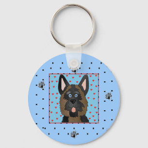 German Shepherd Dog Tshirts and Gifts Key Ring