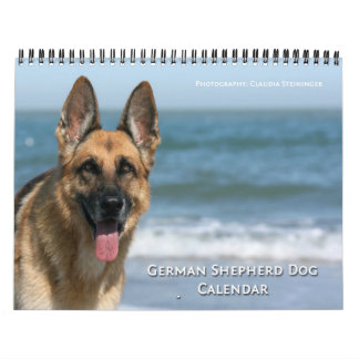 German Shepherd Dog wall calendar