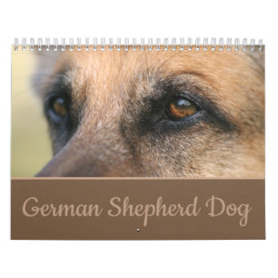 German Shepherd Dog wall calendar