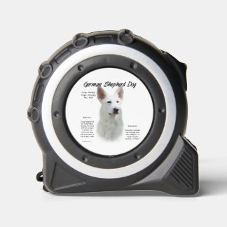 German Shepherd Dog (wht) History Design 1