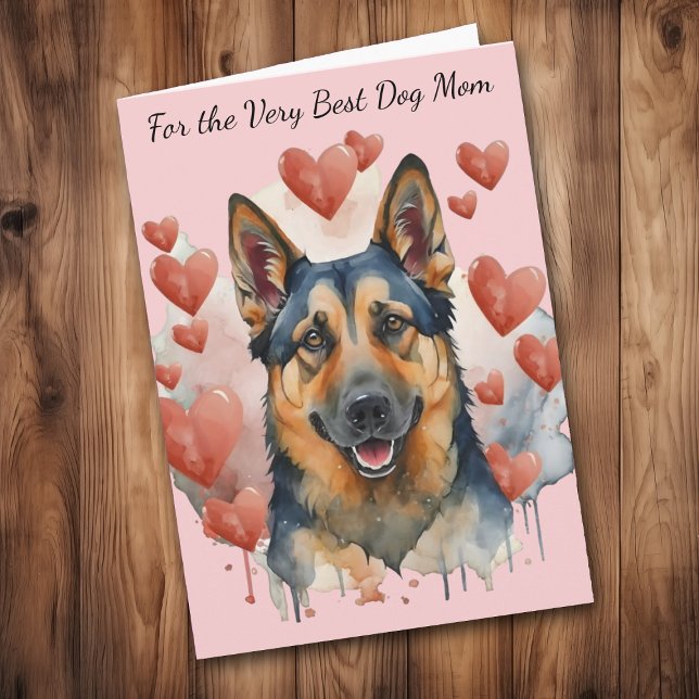 German Shepherd Dog You Make My Tail Wag Holiday Card (Creator Uploaded)