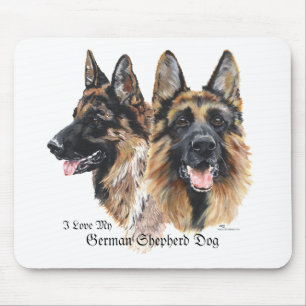 German Shepherd Dogs Mouse Mat