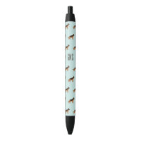 German Shepherd Dogs Pattern Monogrammed