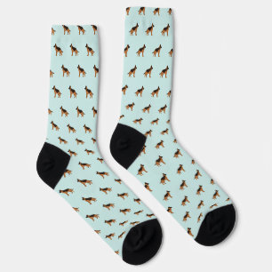 German Shepherd Dogs Pattern Socks