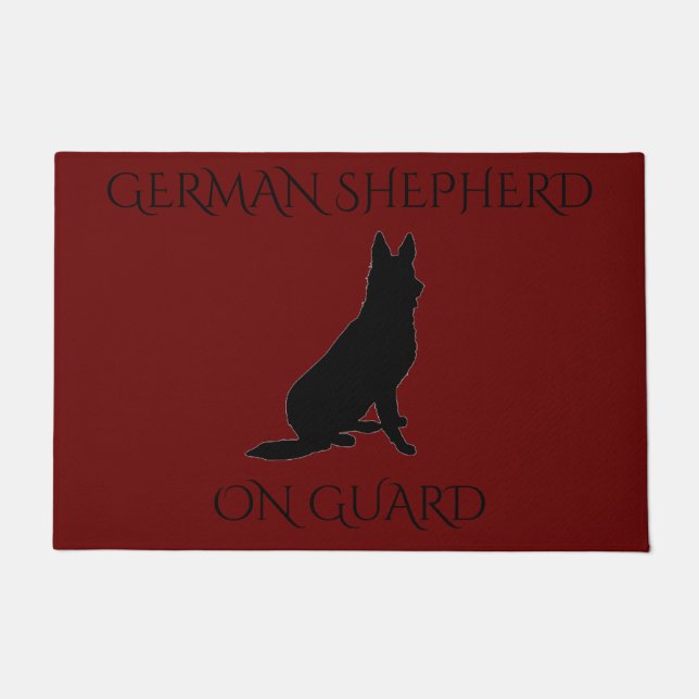 German Shepherd doormat! Doormat (Front)