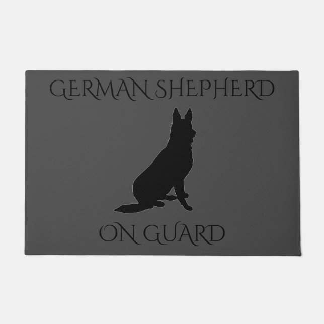 German Shepherd doormat! Doormat (Front)