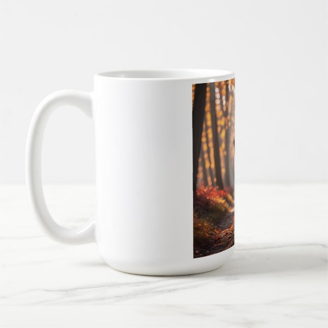 German Shepherd Elegant Coffee Mug (Left)