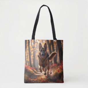 German Shepherd Elegant Shoulder Tote Bag