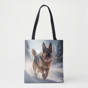 German Shepherd Elegant Shoulder Tote Bag