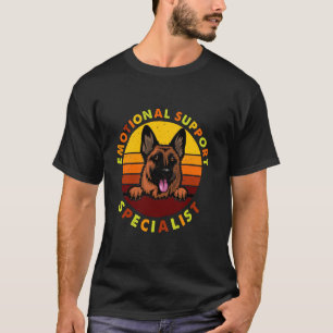German Shepherd Emotional Support Specialist for K T-Shirt