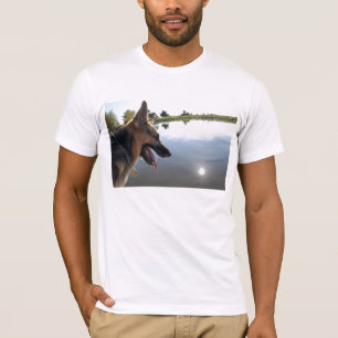 German Shepherd/Enjoying the View T-Shirt
