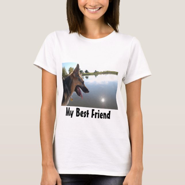 German Shepherd Friend T-Shirt (Front)