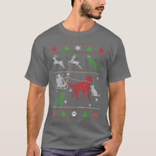 German Shepherd Funny Christmas Snow Paw Alsatian  T-Shirt
