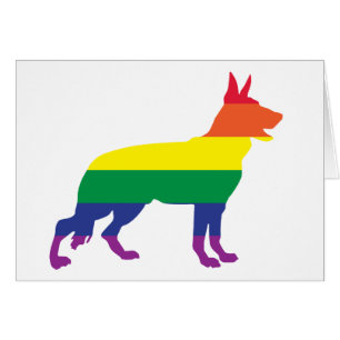 German Shepherd Gay Pride