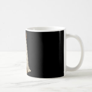 German shepherd ghost halloween costume dog owner coffee mug