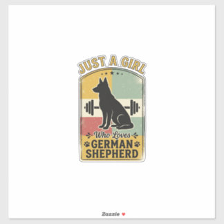 German Shepherd Girl Vintage Dog Lover Shirt Desig
