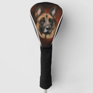 GERMAN SHEPHERD    GOLF HEAD COVER
