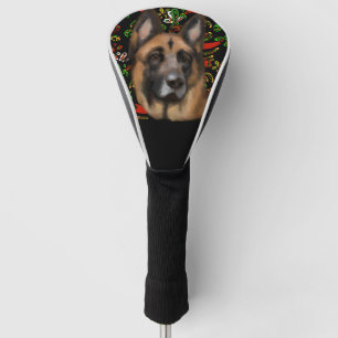 GERMAN SHEPHERD         GOLF HEAD COVER