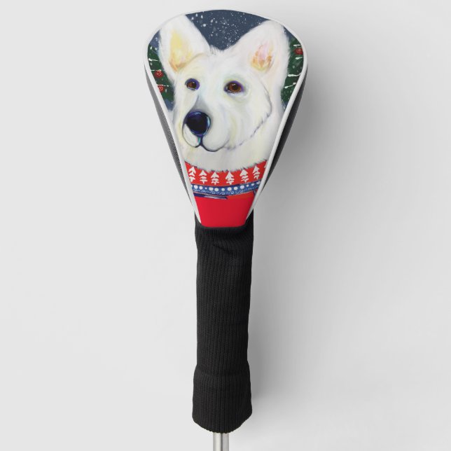 German Shepherd      Golf Head Cover (Front)