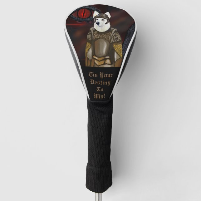German Shepherd     Golf Head Cover (Front)