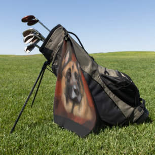 GERMAN SHEPHERD GOLF TOWEL