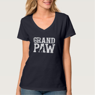 German Shepherd Grand Paw Grandpaw Dog Lover Grand T-Shirt