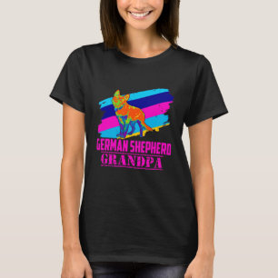 German Shepherd Grandpa T-Shirt