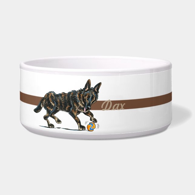 German Shepherd Grizzle Personalised (Front)