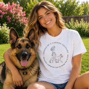German Shepherd GSD humour T-Shirt