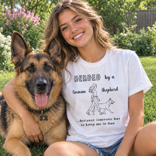 German Shepherd GSD humour T-Shirt