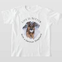 German Shepherd GSD Photo Life Is Better girl