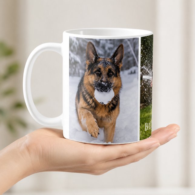 German Shepherd GSD Photo Name Coffee Mug (Creator Uploaded)