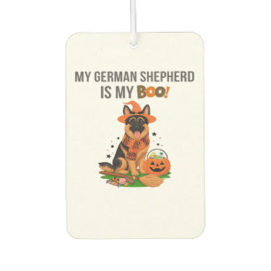 German Shepherd Halloween Costume My German Sheph Car Air Freshener