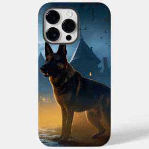 German Shepherd Halloween Scary Case-Mate iPhone 14 Pro Max Case