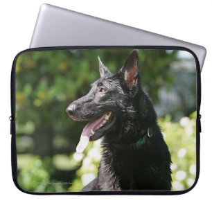 German Shepherd Headshot 2 Laptop Sleeve
