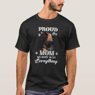 German Shepherd hepherd Puppy Dog Mum For Women T-Shirt