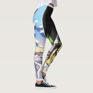 German Shepherd, Honolulu Hawaii (Add Pet Name) Leggings