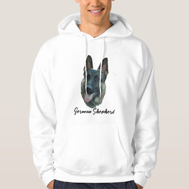 German Shepherd Hoodie (Front)