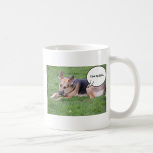 German Shepherd Humour Coffee Mug