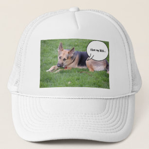 German shepherd Humour Trucker Hat
